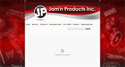 Desktop Screenshot of jamnproducts.com